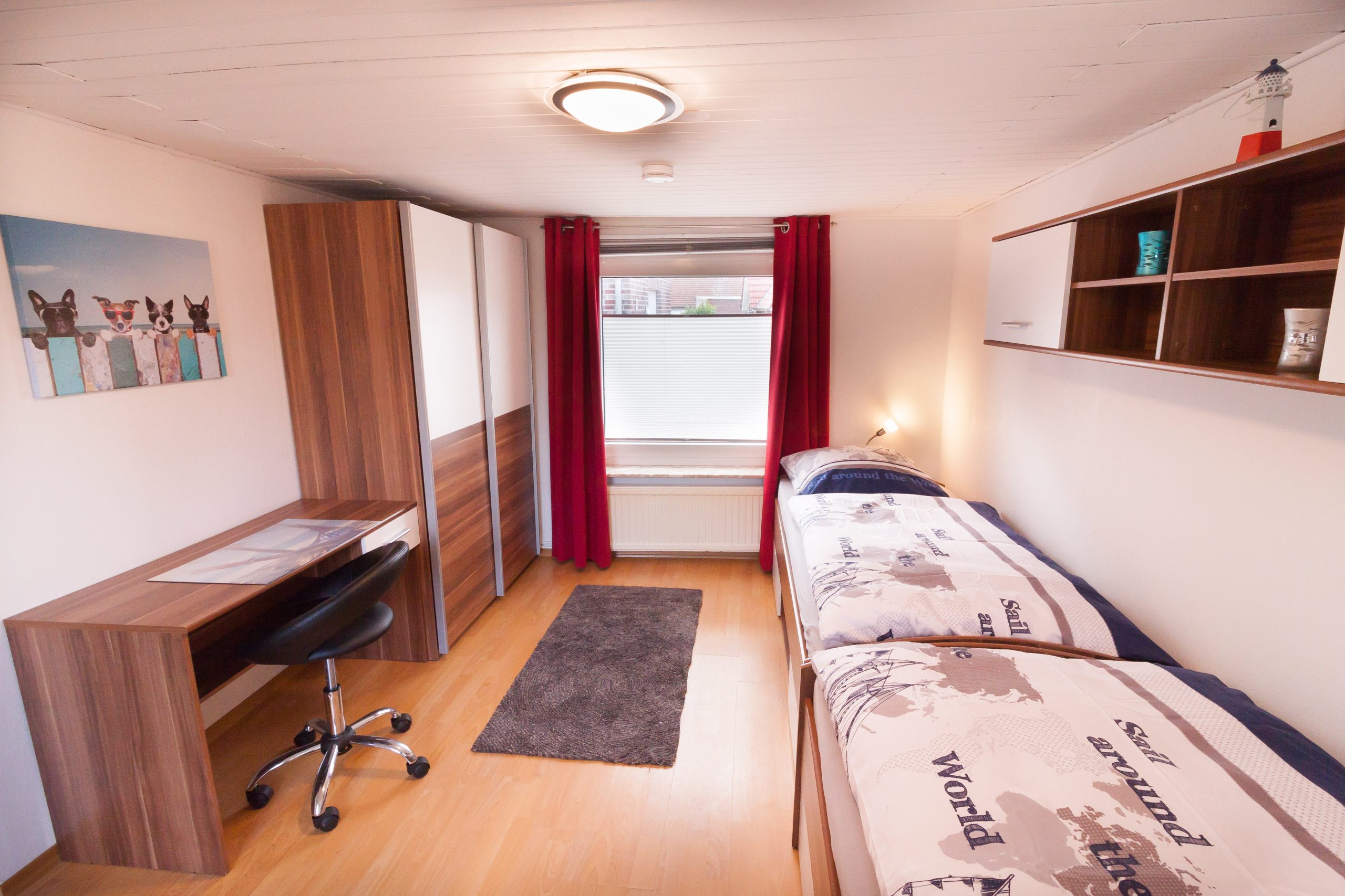 Schlafzimmer Einzelbetten