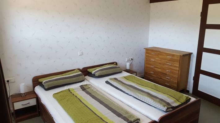 Blick ins zweite Schlafzimmer