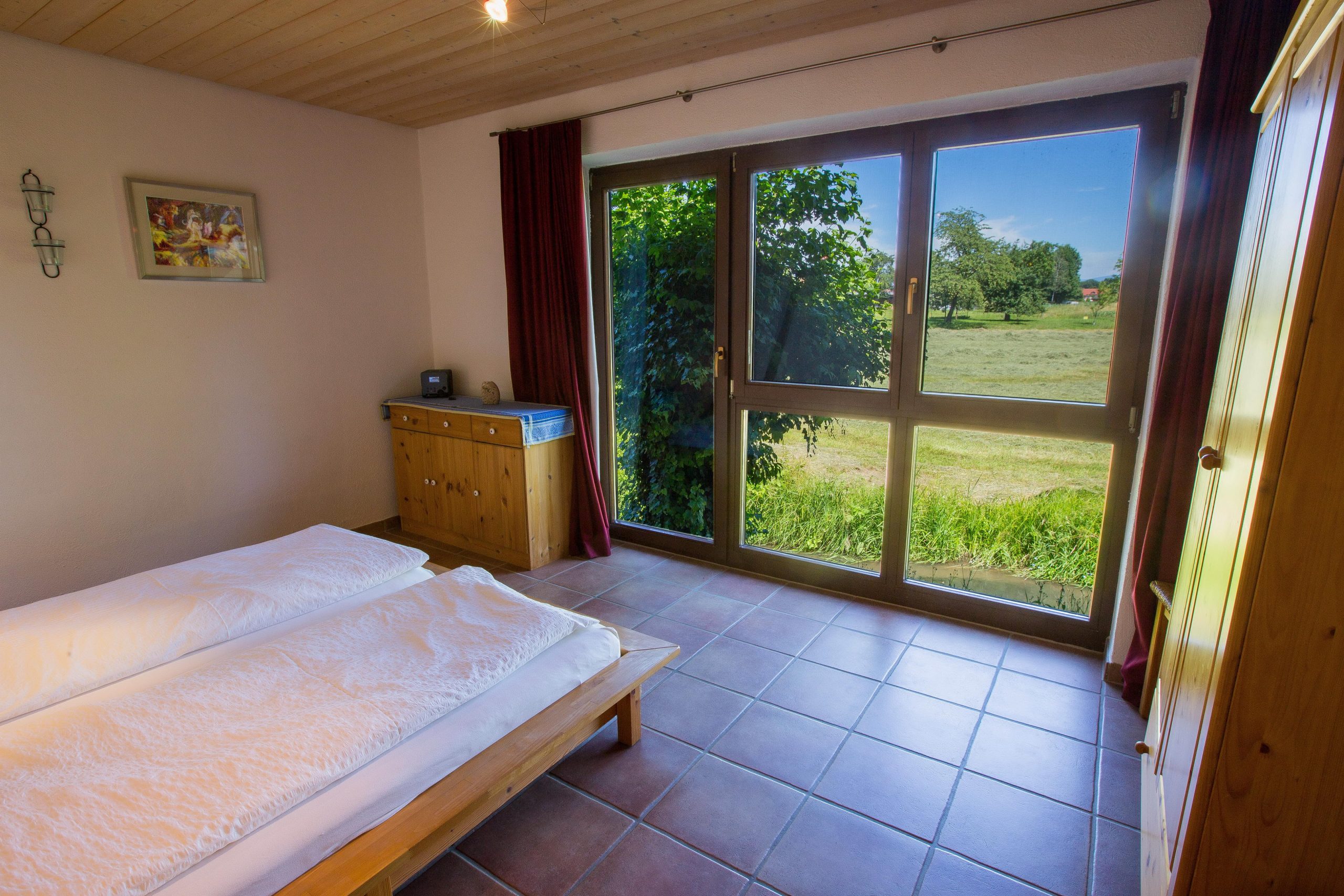 ruhige Lage am Dorfrand